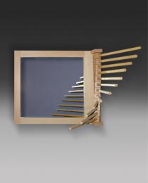 Mirrored Wall Rack